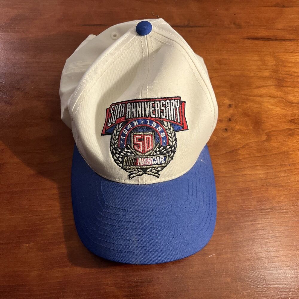 Vintage NASCAR 50th Anniversary 1948-1998 Hat